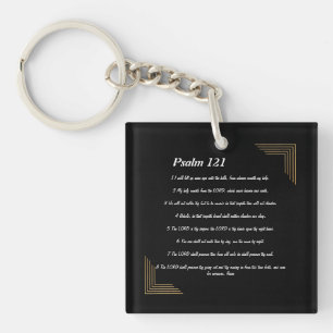 Psalm 121 Schlüsselanhänger