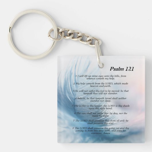 Psalm 121 Schlüsselanhänger (Vorderseite)
