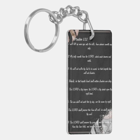 Psalm 121 schlüsselanhänger (Vorderseite links)