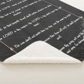 Psalm 121 sherpadecke (3/4)