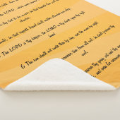 Psalm 121  sherpadecke (3/4)