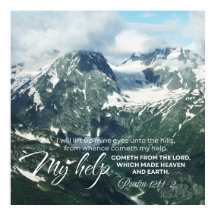 Psalm 121 werde ich meine Augen zu den Hügeln hoch