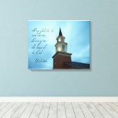 Psalm 122:1 leinwanddruck (Insitu (Holzboden))