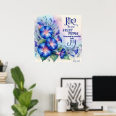 Psalm 126:3 Christliches Poster (Heimbüro)