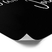 Psalm 126:3 Der Herr hat Großes an uns getan Poster (Ecke)