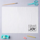 Psalm 126:5 Scripture Typography – Reap in Joy Seidenpapier (Basteln)