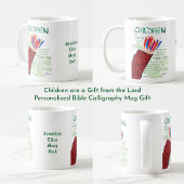 Psalm 127 3-5 Kinder Bibelverse Christlich Kaffeetasse