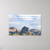 Psalm 127 leinwanddruck (Vorderseite)