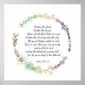 Psalm 127 poster (Vorne)