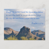 Psalm 127 postkarte (Vorderseite)