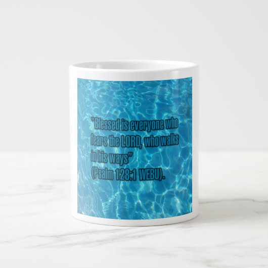 Psalm 128:1 WEBU Tasse (Vorderseite)