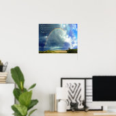 Psalm 128:5 Regenbogen Poster (Heimbüro)