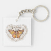 Psalm 130:5 Hope Schlüsselanhänger (Rückseite)