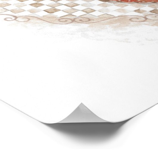 Psalm 130:5 poster (Ecke)