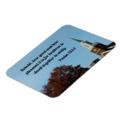 Psalm 133:1 Siehe, wie gut und wie angenehm Magnet (Linke Seite)