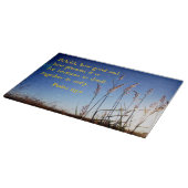 Psalm 133:1 Siehe, wie gut und wie angenehm Schneidebrett (Ecke)