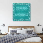 Psalm 133 leinwanddruck (Insitu (Schlafzimmer))