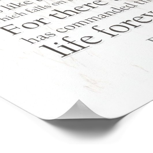 Psalm 133 poster (Ecke)