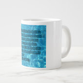 Psalm 135:1-3 WEBU Becher Jumbo-Tasse (Vorderseite Rechts)