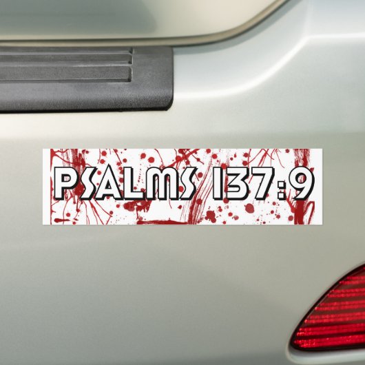 Psalm-137:9 Autoaufkleber (Auf Auto)
