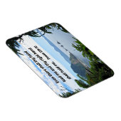 Psalm 139:10 Auch da wird deine Hand mich führen Magnet (Rechte Seite)