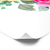 Psalm 139:13-14 Wunderbar Made Floral Christian Poster (Ecke)