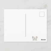 Psalm 139:13 Du Strick mich zusammen mit der Schri Postkarte (Rückseite)