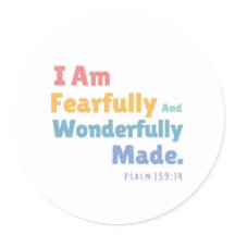 Psalm 139:14 Bibelverse Christliches Kinderzimmer