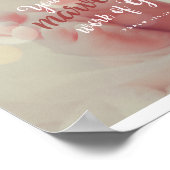 Psalm 139:14 - Du bist ein wunderbares Werk Gottes Poster (Ecke)