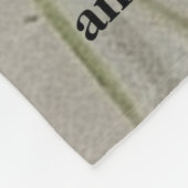 Psalm 139: 14 Fleece Blanket (Ecke)