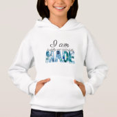 Psalm 139:14 Furcht und wunderbar gemacht Hoodie (Vorderseite)