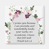 Psalm 139:14 magnet (Vorne)