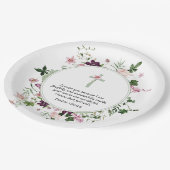 Psalm 139:14 pappteller (Schrägansicht)