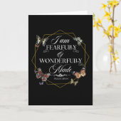 Psalm 139 14 Zitat zum Christlichen Verse Karte (Gelbe Blume)