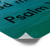 Psalm 139:23-24 poster (Ecke)