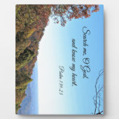 Psalm 139:23 Search me, O God... Fotoplatte (Vorderseite)