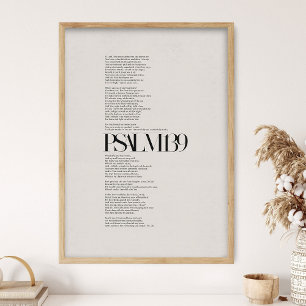 Psalm 139, Bibelvers, moderne Bibel, Heilige Schri Poster