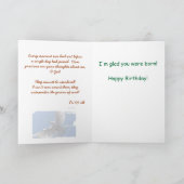 Psalm 139 Geburtskarte Karte (Innenseite)