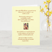 Psalm 139 Geburtskarte Karte (Gelbe Blume)