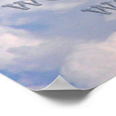 Psalm 139: Ich bin furchtbar und wunderbar erschaf Poster (Ecke)