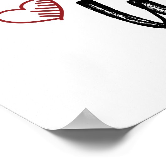 Psalm 143:8 Bibelverse UNFEHLENDE LIEBE Poster (Ecke)