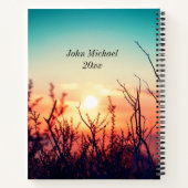 Psalm 143:8 Wort Ihrer unermüdlichen Liebe Notizblock (Rückseite)