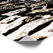 Psalm 144:1 Gesegnet sei der Herr.. Poster (Ecke)