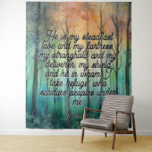 Psalm 144:2 Wedding Backdrop Wandteppich (Beispiel)