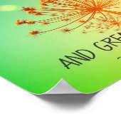 Psalm 145:3 Groß ist der Herr, Bibelverse Poster (Ecke)