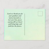 Psalm 145:3 Groß ist der Herr, Bibelverse Postkarte (Rückseite)