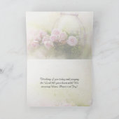 Psalm 147:11 Inspirierend Bibelverse Rose Karte (Innenseite)