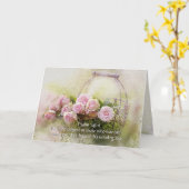 Psalm 147:11 Inspirierend Bibelverse Rose Karte (Gelbe Blume)