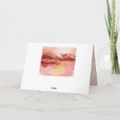 Psalm 147:11 Unsere Hoffnung ist in seiner unermüd Karte (Rückseite)