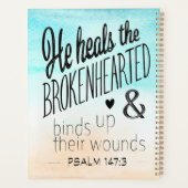 Psalm 147:3 Eine Botschaft der Hoffnung und Heilun Planer (Rückseite)